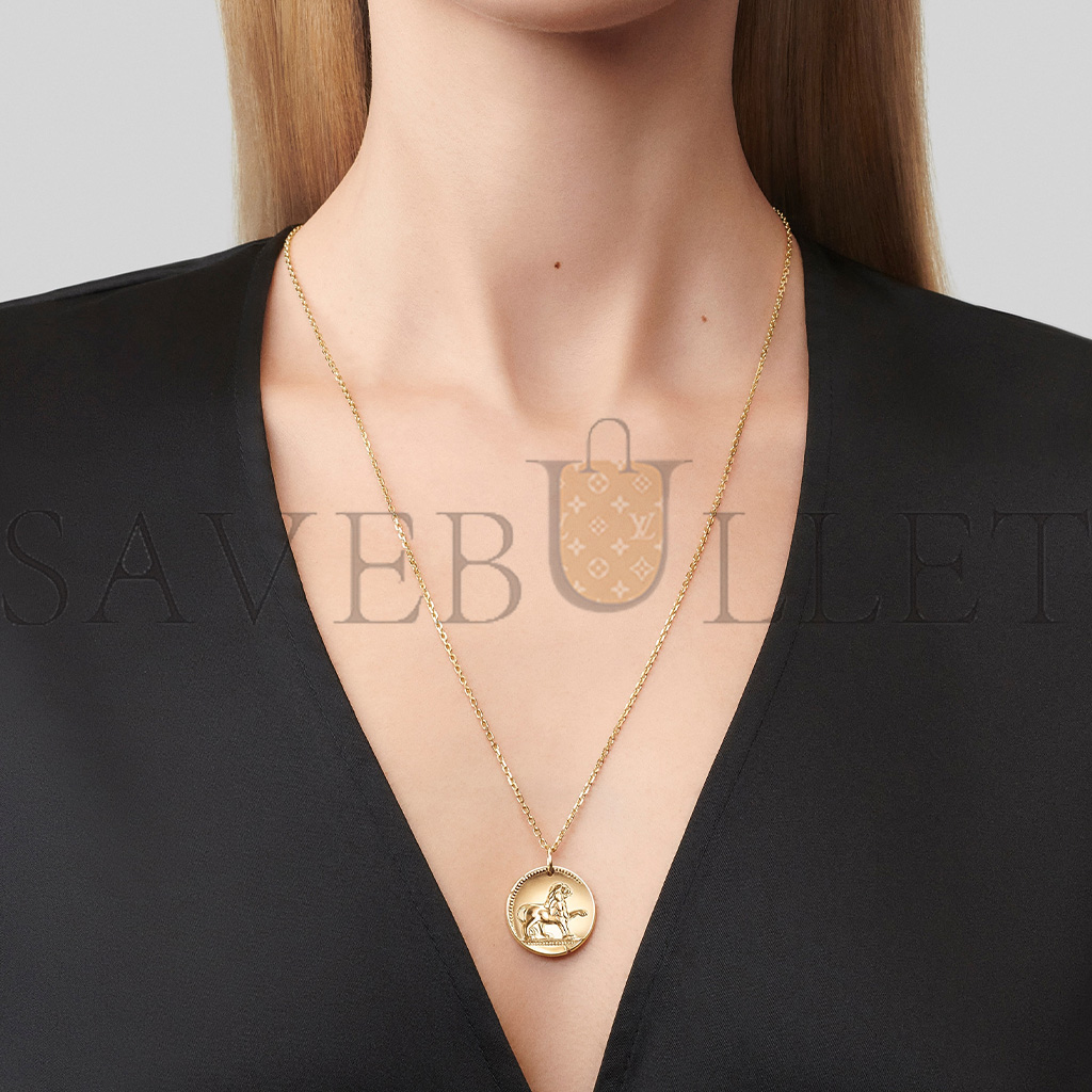 VAN CLEEF ARPELS ZODIAQUE MEDAL LEONIS (LEO) - YELLOW GOLD  VCARP7SO00